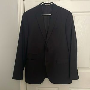Black suit jacket